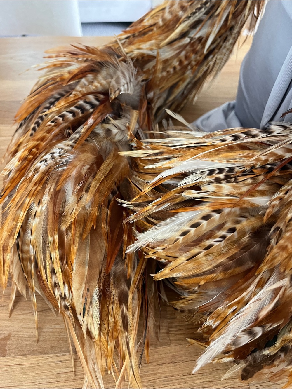 100% Authentic Feathered Boa - ostrich feathers - Picture 4 of 5